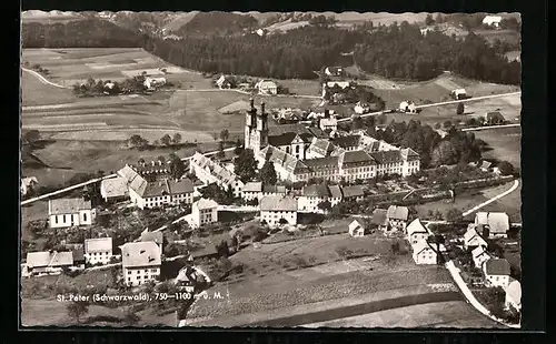 AK Sankt Peter / Schwarzwald, Gesamtansicht