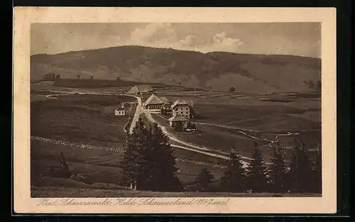 AK Schauinsland / Schwarzwald, Halde Schauinsland