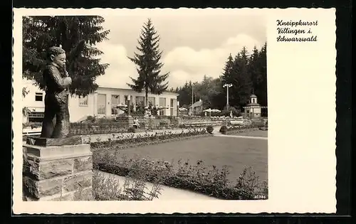 AK Villingen / Schwarzwald, Kurgarten-Kaffee