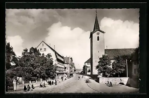 AK Schwenningen a. N., Evangelische Stadtkirche