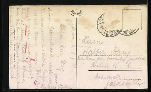 AK Göhren / Rügen, Blick vom Nordpeerd