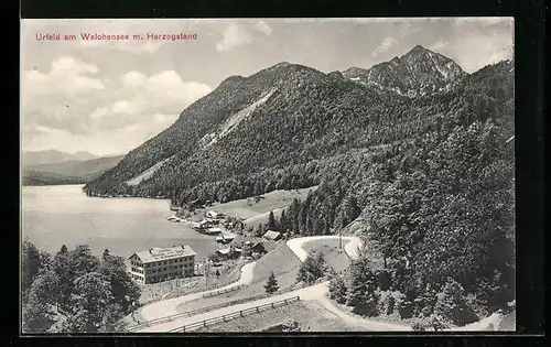 AK Walchensee, Seepartie mit Herzogstand