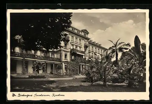 AK Konstanz, Dr. Büdingens Sanatorium