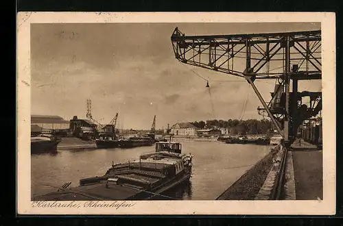AK Karlsruhe, Rheinhafen