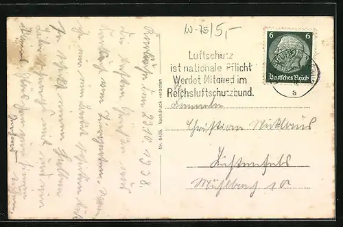 AK Karlsruhe, Schwarzwaldhaus im Tierpark