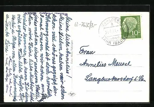 AK Lahr / Schwarzwald, Stadtpark