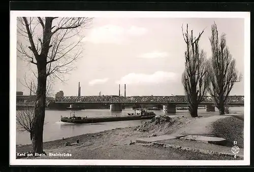 AK Kehl am Rhein, Rheinbrücke