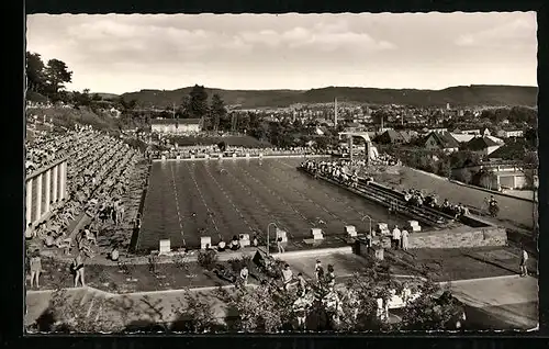 AK Lahr / Schwarzwald, Terrassenbad in der Wolfsgurgel