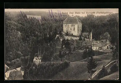 AK Berneck / Fichtelgeb., Ruine Amt Stein