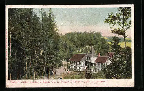AK Roda / S.-A., Kurhaus Weihertalmühle