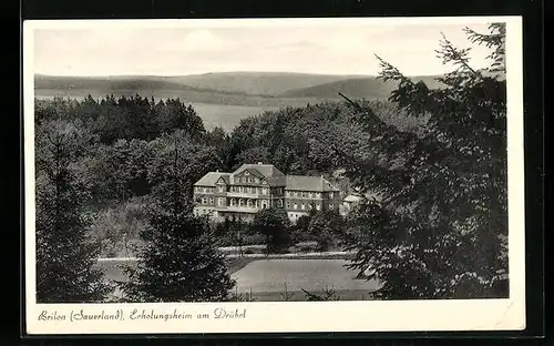 AK Brilon / Sauerland, Erholungsheim am Drübel