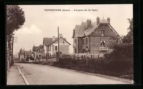 AK Tourouvre, Avenue de la Gare