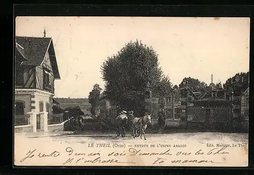 AK Le Theil, Entrée de l`Usine Abadie