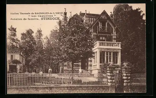 AK Bagnoles-de-l`Orne, Pension de famille Les Capucines