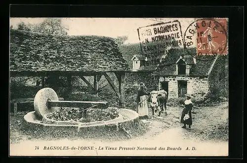 AK Bagnoles-de-l`Orne, Le Vieux Pressoir Normand des Buards