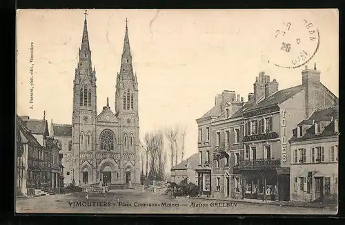 AK Vimoutiers, Place Cour-aux-Moines, Maison Grelbin