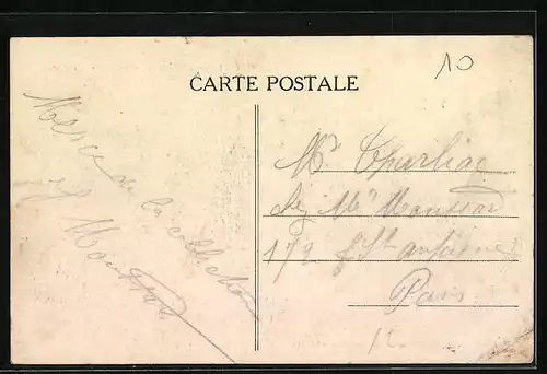 AK Vimoutiers, L`Eglise Notre-Dame, La Fontaine