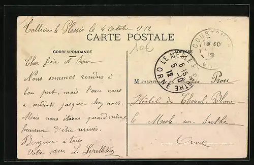 AK Courtomer, Chateau de Tellières