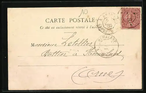 AK Le Merlerault, La Grande Rue