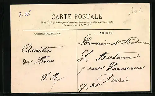 AK Sainte-Gauburge, Carrefour Saint-Jacques