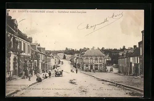 AK Sainte-Gauburge, Carrefour Saint-Jacques