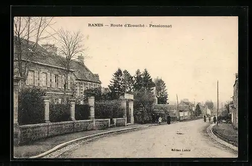 AK Ranes, Route d`Écouché, Pensionnat