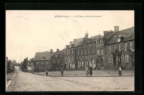 AK Athis, La Place, coté nord-ouest