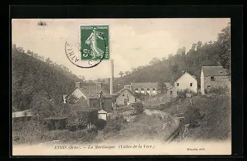 AK Athis, La Martinique (Vallée de la Vère)