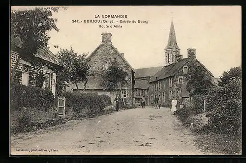 AK Berjou, Entrée du Bourg, Route d`Athis