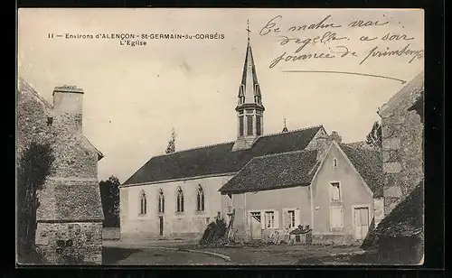 AK Saint-Germain-du-Corbeis, L`Eglise