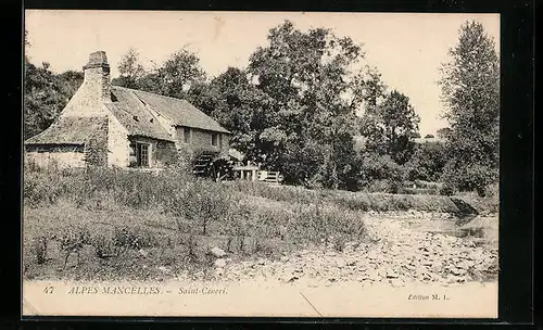 AK Saint-Céneri, Le Moulin