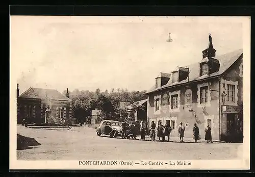 AK Pontchardon, Le Centre, La Mairie