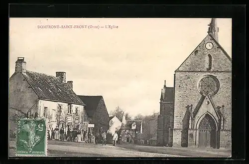 AK Domfront-Saint-Front, L`Eglise