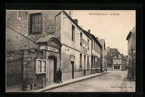 AK Écouché, La Mairie