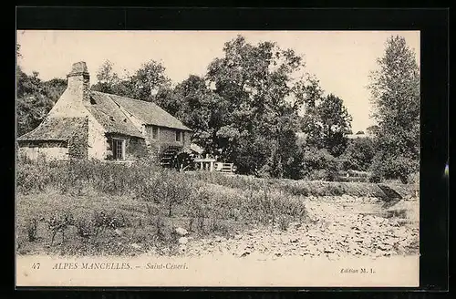 AK Saint-Céneri, Le Moulin
