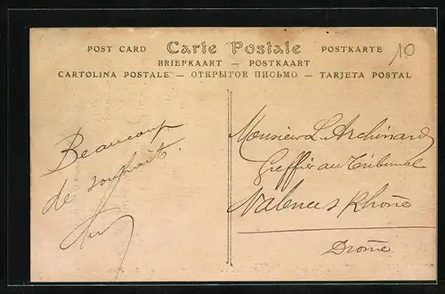 AK Belleme, La Rue Ville-Close et la Poste