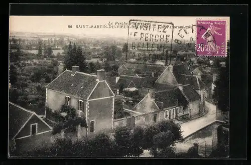 AK Saint-Martin-du-Vieux-Belleme, Vue Panoramique