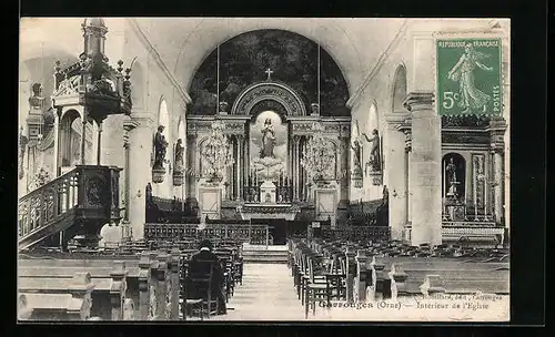 AK Carrouges, L`Intérieur de l`Eglise