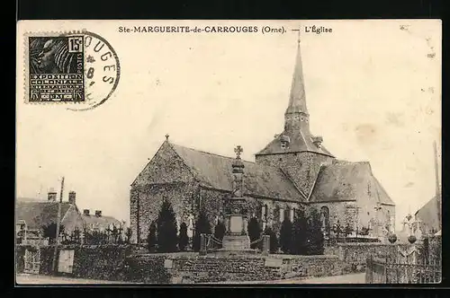 AK Sainte-Marguerite-de-Carrouges, L`Eglise