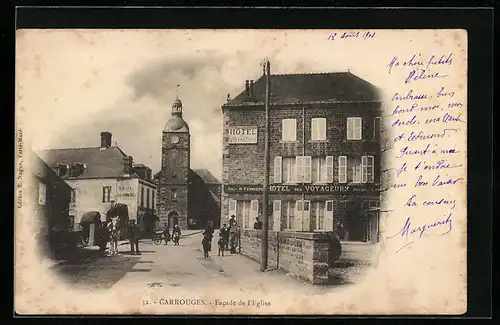 AK Carrouges, Facade de l`Eglise