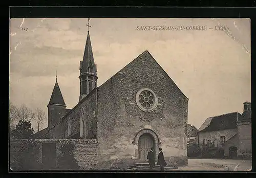 AK Saint-Germain-du-Corbeis, L`Eglise