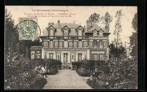 AK Mahéru, Le Chateau de la Queue de Louvière, coté Sud-Est