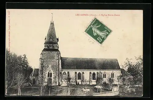 AK Les Aspres, L`Eglise Notre-Dame