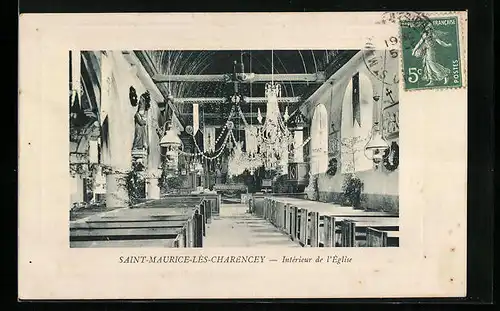 AK Saint-Maurice-lès-Charencey, Intérieur de l`Eglise