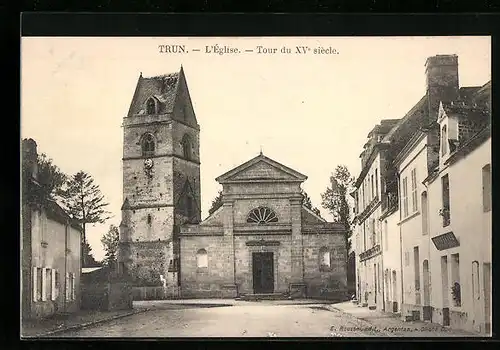AK Trun, L`Eglise, tour du XVe siècle