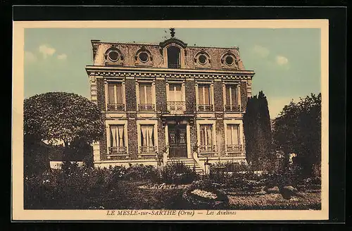 AK Le Mesle-sur-Sarthe, Les Avelines