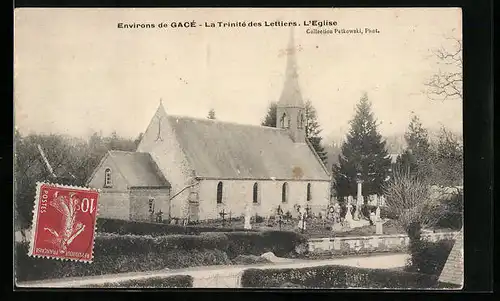 AK La Trinité des Lettiers, L`Eglise