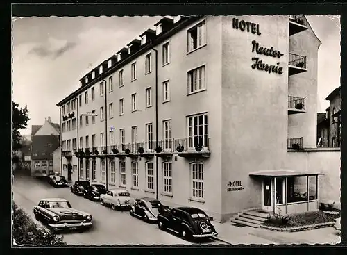 AK Ulm /Donau, Hotel Neutor-Hospiz, Neuer Graben 23