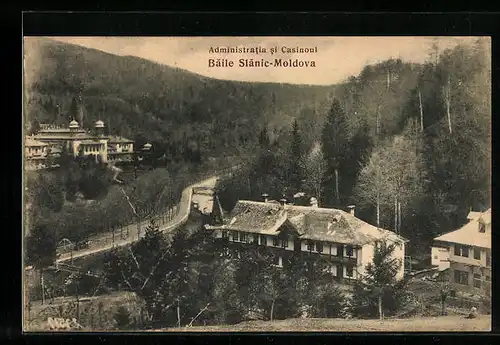 AK Baile Slanic-Moldova, Administratia si Casinoul
