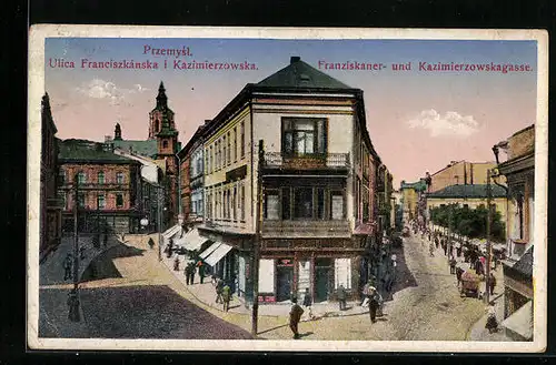 AK Przemysl, Franziskaner- und Kazimierzowskagasse